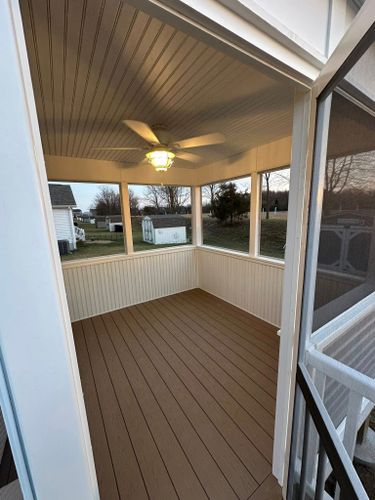 Deck Construction for JV service LLC in Bear, DE