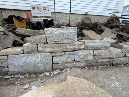 Stone Masonry for Natural Roots in Georgetown, ME