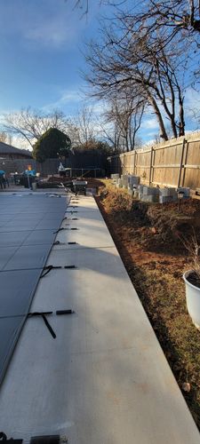 Patio Design & Construction for DeLoera Total Lawncare in Oklahoma City, Oklahoma