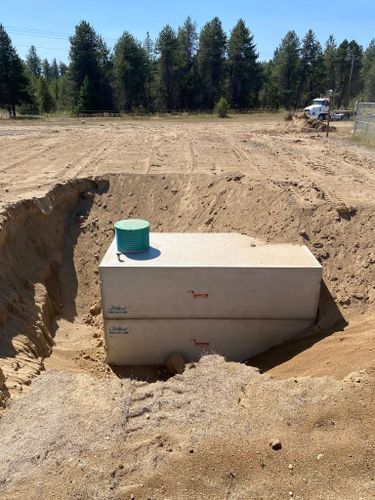Foundation Digging for Arthur Construction in Deer Park, WA
