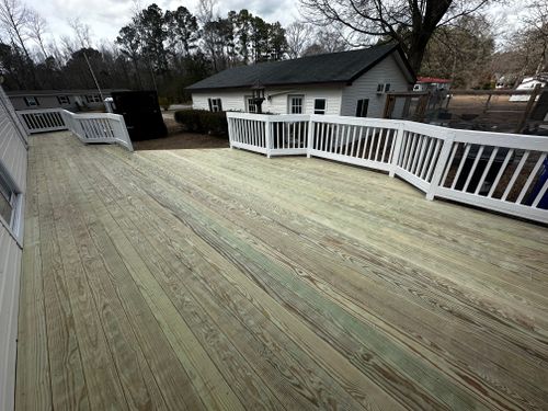 Deck And Patio Installation for Albatross Construction in Wilmington, NC