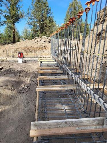 Foundation Work for TJR Concrete and Construction in Bend, OR