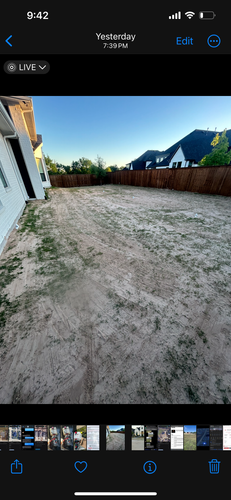 Leveling for North Texas Groundscaping in Frisco, TX