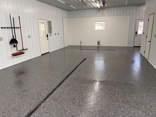 Epoxy Flooring for Mr. Mole's Painting in Bemidji, MN