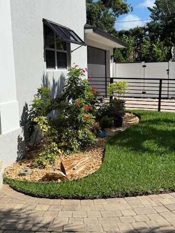 Planting for Team Tolson Landscape in Tampa Bay, FL
