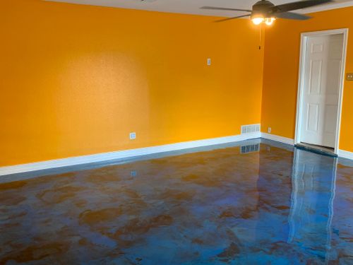 Epoxy Flooring for Axba Professional Painting & Construction in Dallas, TX