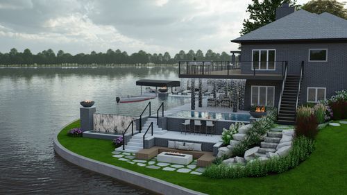 Pool Design & Installation for P.J.E. Lawn Care & Landscaping in Indianapolis, IN