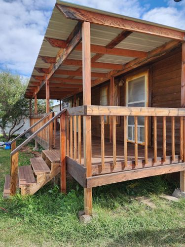 Deck & Patio Installation for Dream Home Construction in Odessa, TX