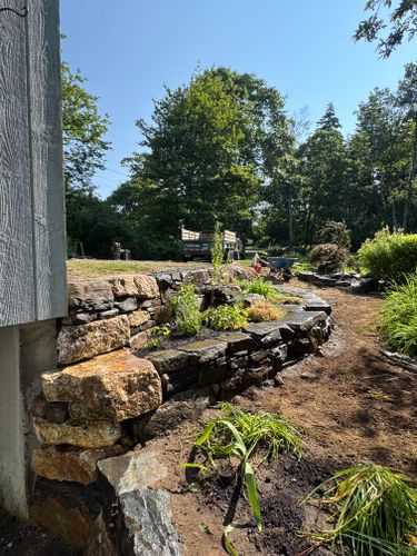 Landscape Design & Installation for Natural Roots in Georgetown, ME