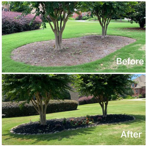 Mulch & Gravel Installation for Fayette Property Solutions in Fayetteville, GA