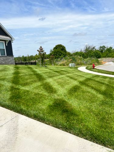 Lawn Maintenance/Mowing for Dunn-Rite Landscaping in New Oxford, PA