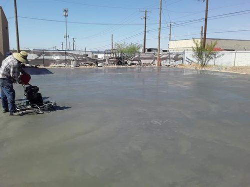 Patio Design & Installation for Montero Concrete in San Elizario, TX