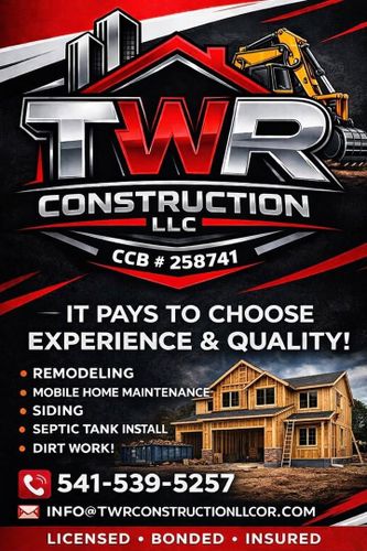 New Construction for TWR CONSTRUCTION LLC in Medford, OR