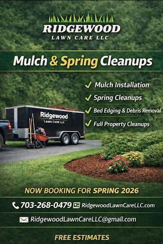  for Ridgewood Lawn Care LLC in Fredericksburg, VA