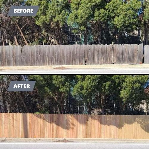 Fence Cleaning and Staining for Fence Medic in Arlington Heights, IL