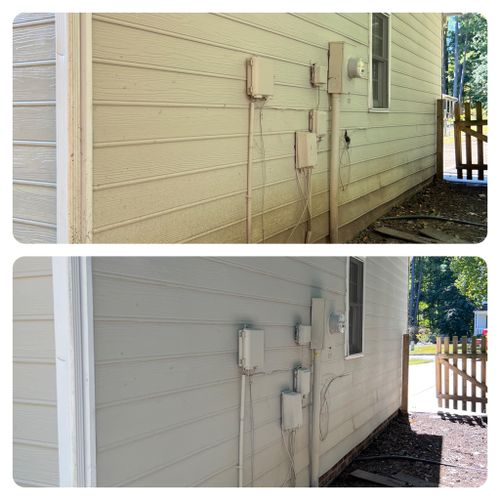 Home Softwash for Critts Pressure Washing in Bethesda, NC