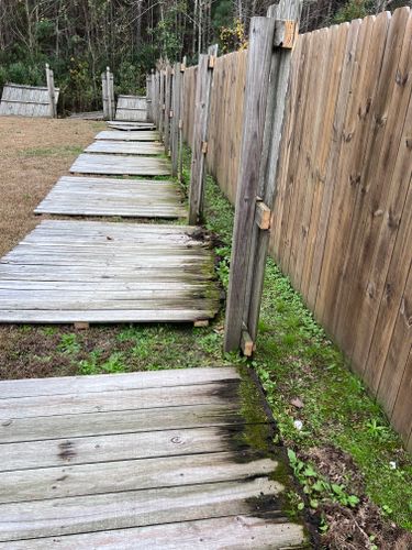 Fence Installation and repair for A&A Property Maintenance in Jacksonville, NC