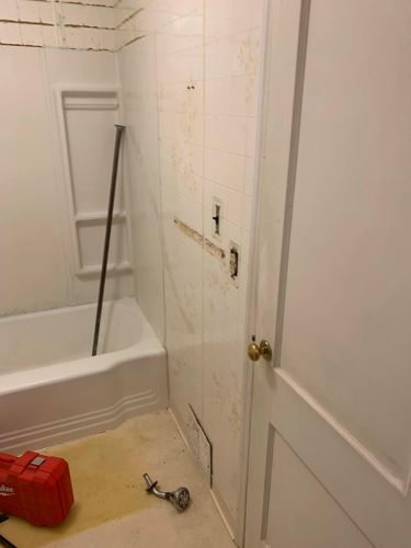 Bathroom Renovation for L.R. Platt Construction in Boonville, New York