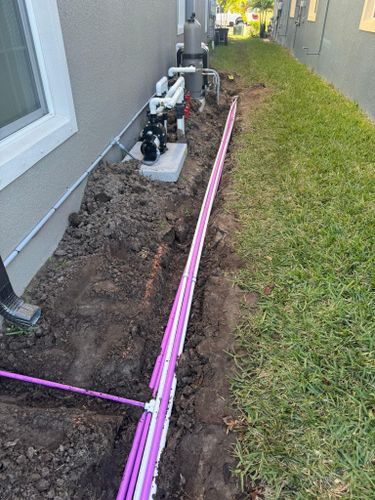 Land Grading for Shoreside Property Services in Apollo Beach, FL