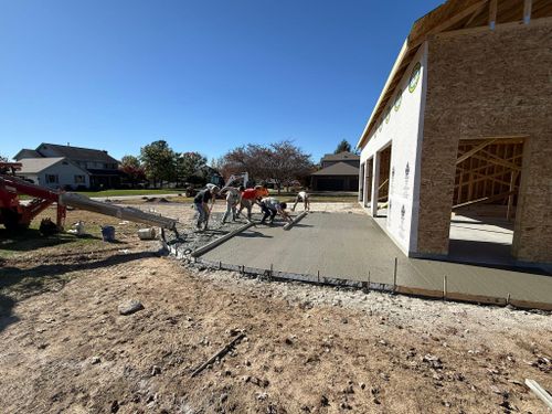Driveways & Sidewalks for Whitfield Concrete Construction in Solsberry, IN