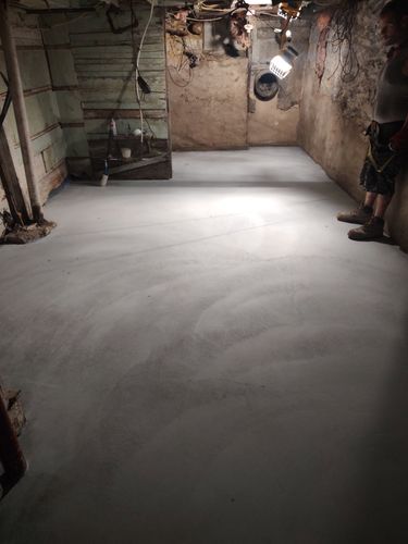 Concrete Slab Construction for Cann's Concrete and Construction in Coopersburg, PA
