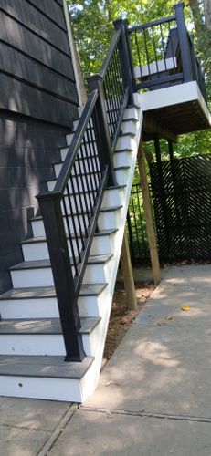 Decks for John Colvin's Home Improvement in Modoc,  IN