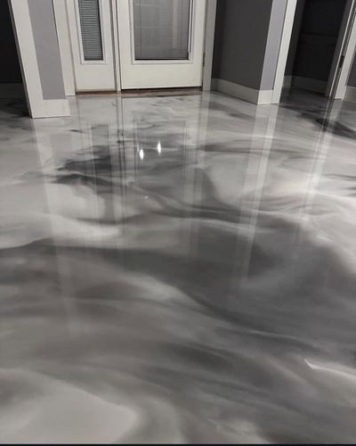 Epoxy Flooring for Reyes Pro Painting in Tampa, FL