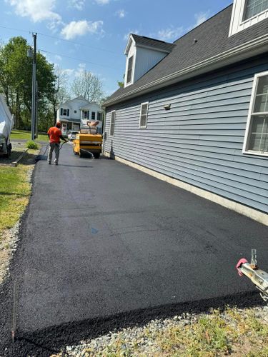 Asphalt Installation for O.C. Paving in Dagsboro, DE