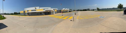 Line Striping for Midwest Line Striping LLC in Spirit Lake, IA