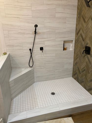 Bathroom Tiling Installation for Harris Tile and Stone in Tyler, TX