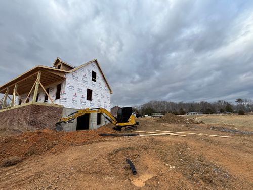 Grading for Schrock’s Land Management in Northern Virginia, Shenandoah Valley, VA