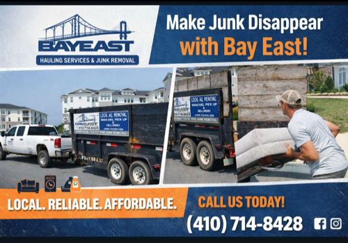 Post Rental Cleanout for Bay East Hauling Services & Junk Removal in Grasonville, MD