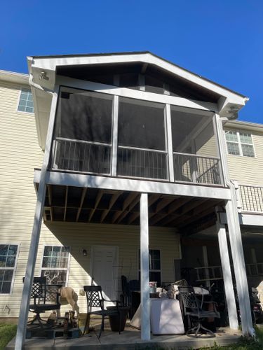 Deck and Patio Construction for DDH Custom Home Improvement in Atlanta, Georgia