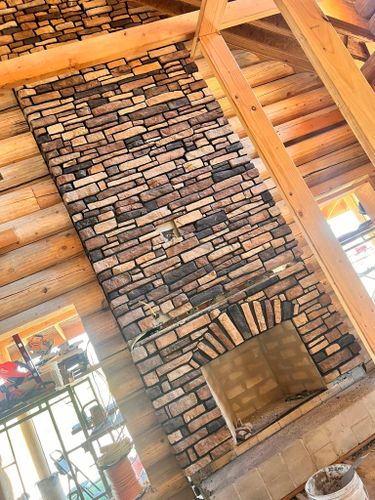 Fireplace Installation for MAG Stone and Brick Restoration in Everett, WA