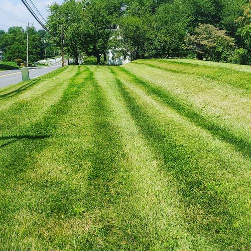 Mowing for L & A Lawn Care, LLC in Manchester, MD