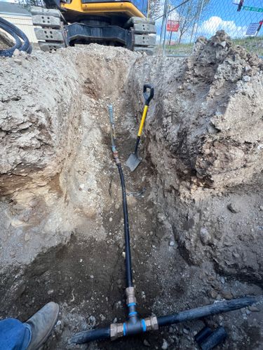 Utility Trenching for Seymour Excavating in Omak, WA