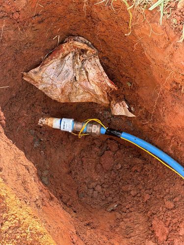 Main Waterline Instillation and Repair for Brooky Plumbing in Hendersonville, NC