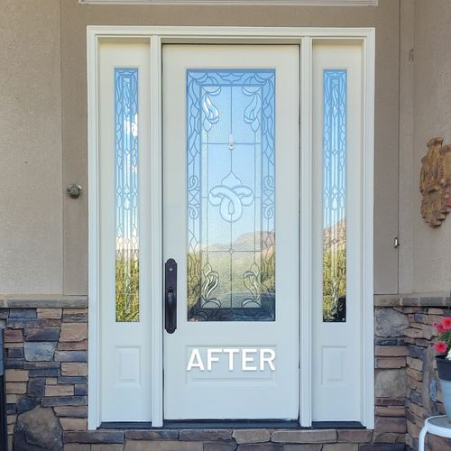 Door Repainting for Silver Service Pros in Riverton, UT