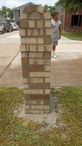 Masonry for Lonestar Masonry in Pasadena, TX