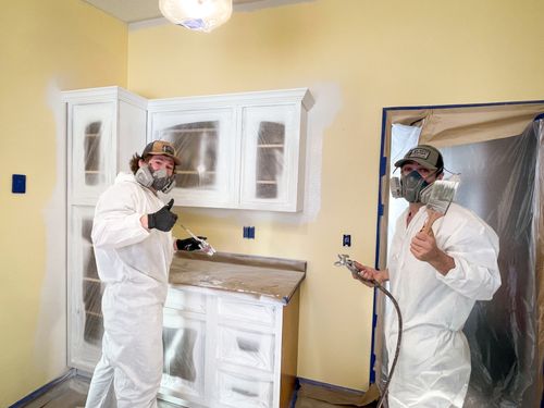 Kitchen and Cabinet Refinishing for Mr. Mole's Painting in Bemidji, MN