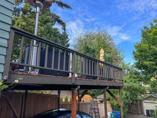 Deck Staining for Golden Line Painting, LLC in Seattle, WA