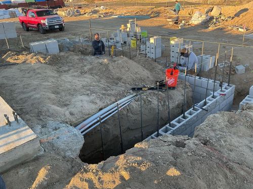 Foundation for The Concrete Guys in Hemet,  CA