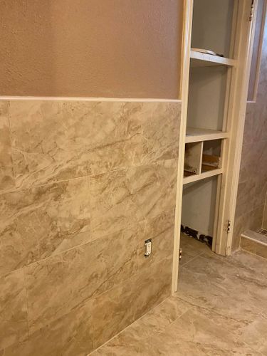 Bathroom Tiling Installation for Harris Tile and Stone in Tyler, TX