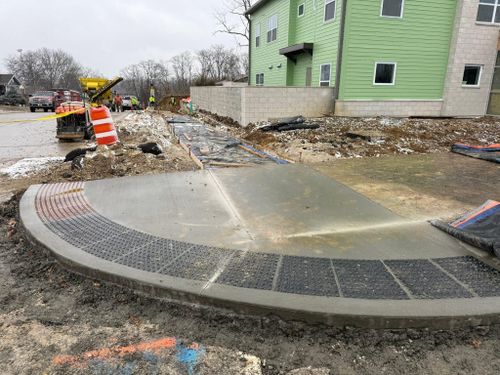 Driveways & Sidewalks for Whitfield Concrete Construction in Solsberry, IN