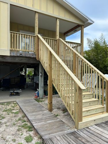 Deck Construction for MDP Elite Services LLC: Custom Home Builder & Renovation Contractor in Baldwin County, AL in Baldwin County, AL