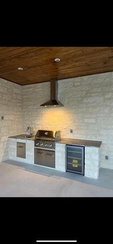 Outdoor Kitchens for ABEL Custom Build & Design, LLC. in New Braunfels, TX