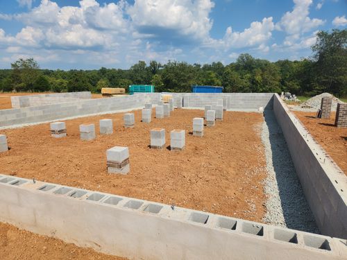 Site Preparation for C.A. Sherry Land Improvement, LLC. in Louisa, VA