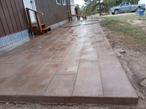 Concrete work for Blue Mountain Construction in Roundup, MT
