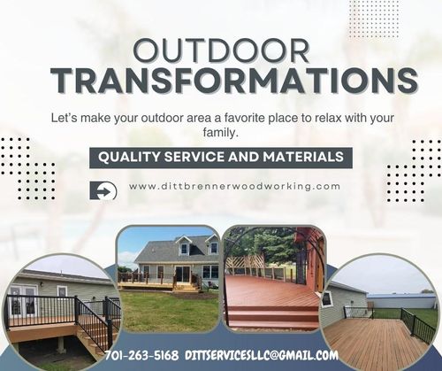 Remodeling for Dittbrenner Woodworking in Stanley, ND