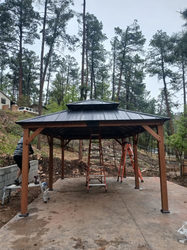 Deck Installations for Shawn Rankin Construction in Ruidoso, NM